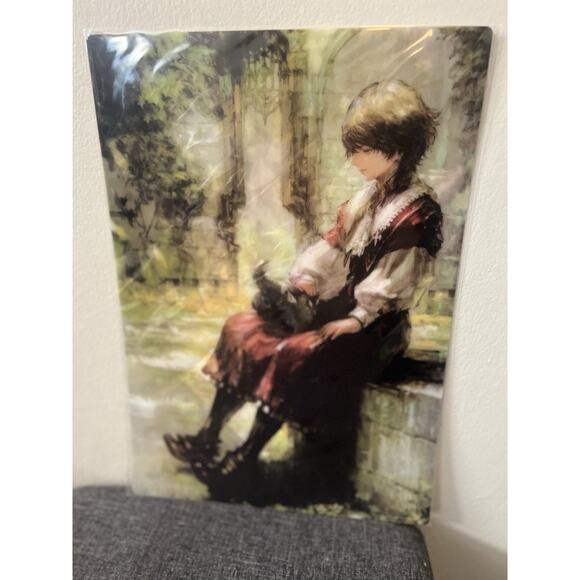 Final Fantasy 16 Release Celebration Lottery G Prize Joshua Rosfield Art Poster - Picture 1 of 2